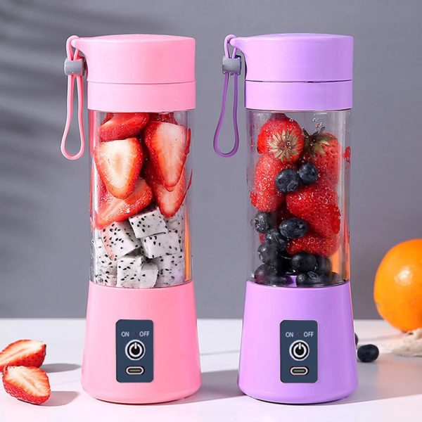 مخلوط کن شارژی 6 تیغ اصلی  JUICE CUP مدل NG-1 - Image 2