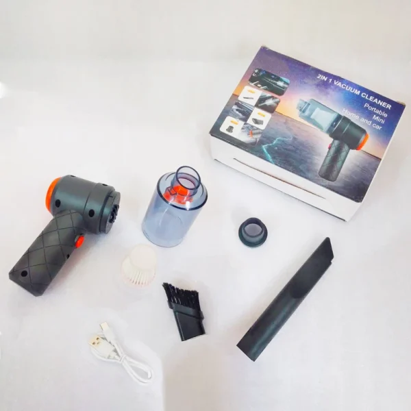 جارو شارژی خودرو مدل MINI تفنگی YT-M2037 - Image 4