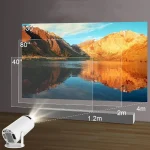 ویدئو پروژکتور مدلHY300 Pro پک زرد اصلی - Image 3