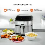 سرخ کن بدون روغن دیجیتال تمام لمسی جیپاس مدل Geepas-GAF37530UK - Image 5