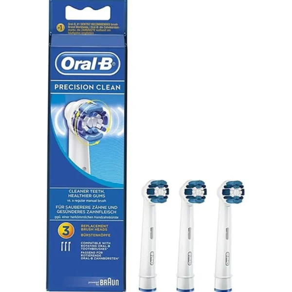 سری یدک مسواک برقی اورال-بی EB20 Precision Clean بسته 3 عددی - Image 1