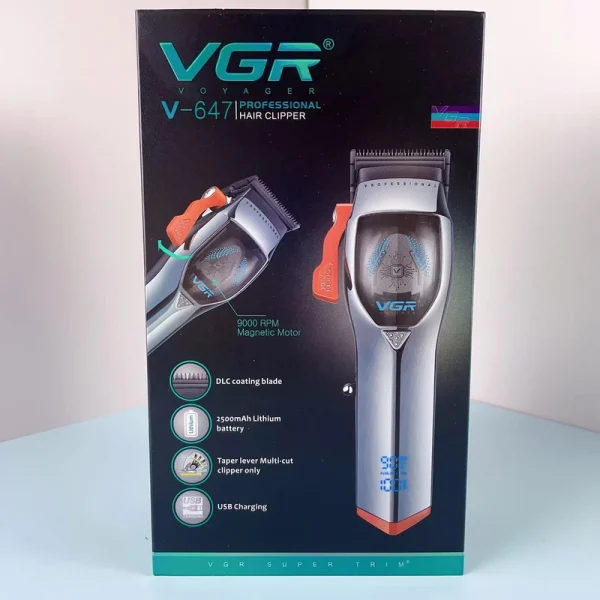 ماشین اصلاح موی سر وی جی ار مدل V-647 - Image 3