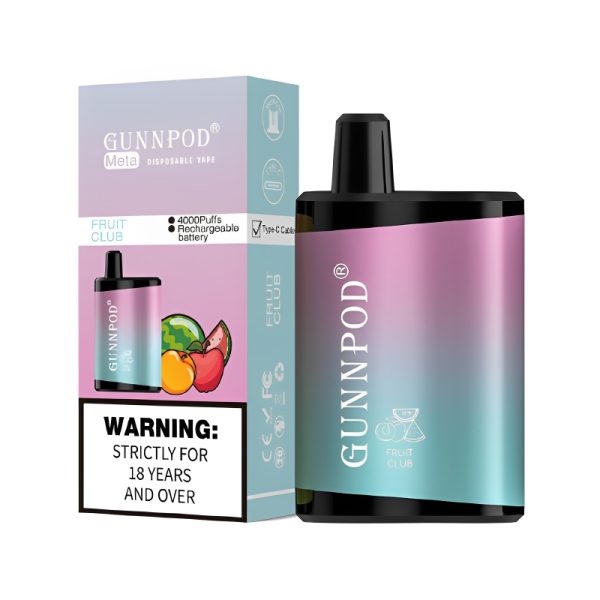 پاد 4 هزار پاف انواع طعم ها | Gunnpod meta 4000 puffs - Image 7