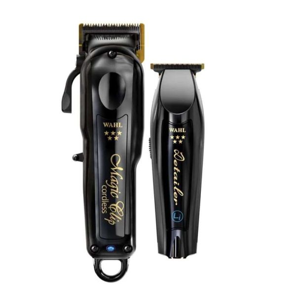 ست ماشین اصلاح مجیک کلیپ و دیتیلر ال آی وال باربر کمبو شارژی Wahl Barber Combo Cordless - Image 1