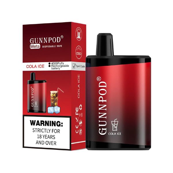 پاد 4 هزار پاف انواع طعم ها | Gunnpod meta 4000 puffs - Image 4