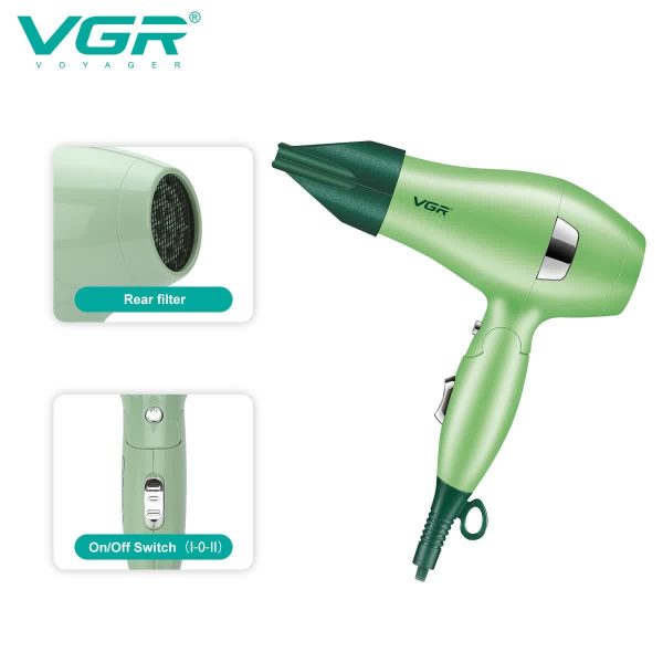 سشوار وی‌جی‌ار‌ مدلV-432 - Image 6