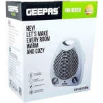 بخاری برقی جی پاس مدل GFH9518N | گرمایشی سریع و ایمن - Image 2