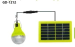 چراغ آویز خورشیدی LED مدل GD-1212 ضد آب برای فضای باز، نور اضطراری - Image 8