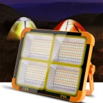 پروژکتور و پاوربانک شارژی خورشیدی اسمال سان مدل solar led light sl D8 - Image 10