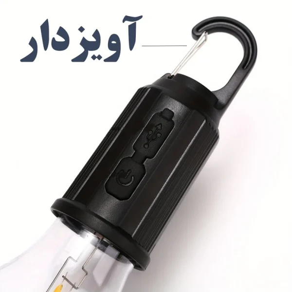 خرید لامپ کمپی شارژی آویز چادر مدل BT003 - Image 8