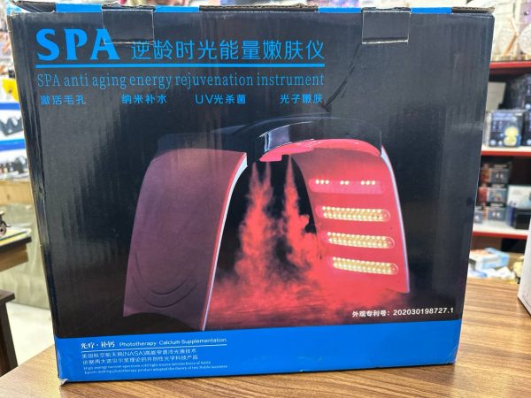 دستگاه ماسک تونلی ال ای دی بخاردار SPA - Image 2