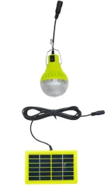 چراغ آویز خورشیدی LED مدل GD-1212 ضد آب برای فضای باز، نور اضطراری - Image 9