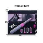 برس حرارتی و سشوار چندکاره 5 در 1 با سری قابل تعویض Hot Air Styler - Image 11