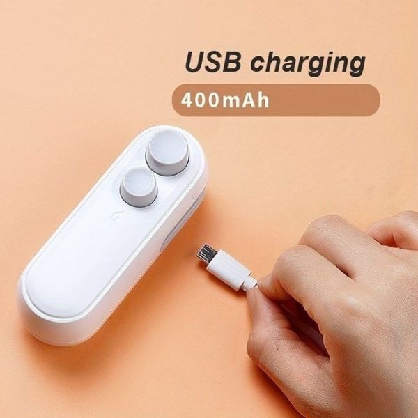 دستگاه دوخت پلاستیک خانگی شارژی - Image 7