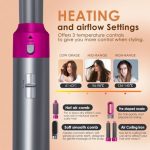 برس حرارتی و سشوار چندکاره 5 در 1 با سری قابل تعویض Hot Air Styler - Image 8