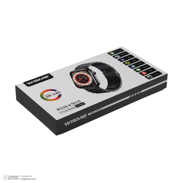 ساعت هوشمند ویزمی مدل WS10-6 MAX - Image 5