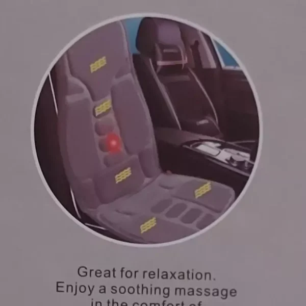 ماساژور روکش صندلی دارای گرم کن ROBOTIC CUSHION - Image 3