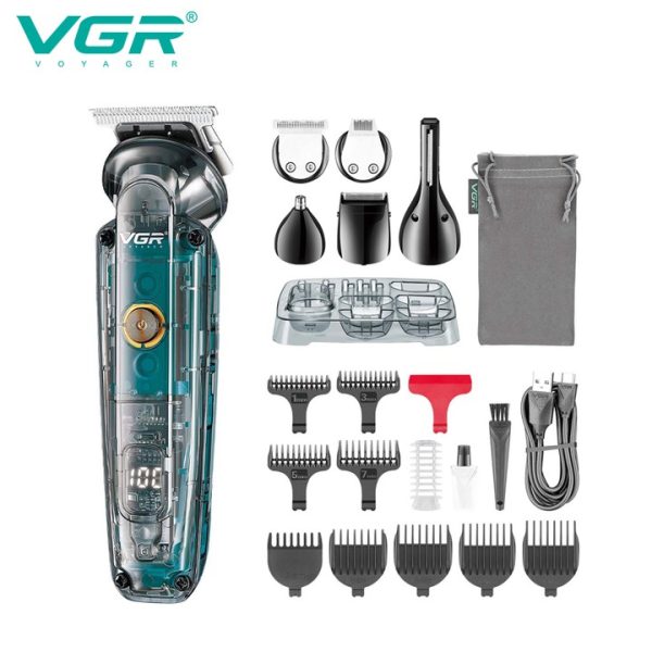 ست ماشین اصلاح سر، صورت و بدن VGR مدل V-102 Argentina Kit - Image 3