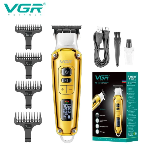 ماشین اصلاح موی سر و صورت وی‌جی‌ار مدل V-931 - Image 3