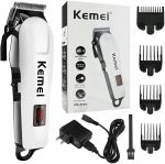 ماشین اصلاح شارژی کیمی مدل KM-809A با تیغه قابل تنظیم - Image 2