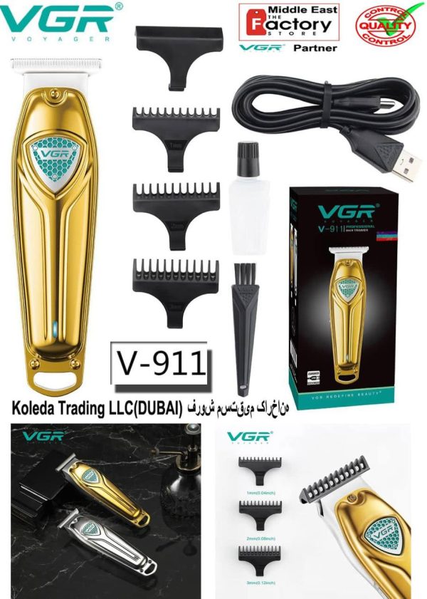 ماشین اصلاح موی سر و صورت وی‌جی‌ار مدل V-911 - Image 4