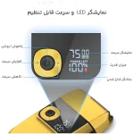 شیور فویلی حرفه‌ای DSP مدل 60111 - Image 4