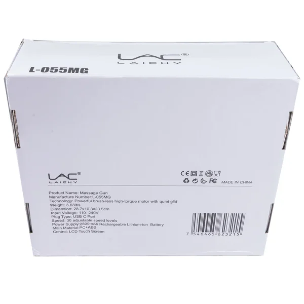 ماساژور تفنگی لایچی L-055MG | قیمت و خرید بهترین ماساژور برقی با ۶ سری مختلف - Image 14