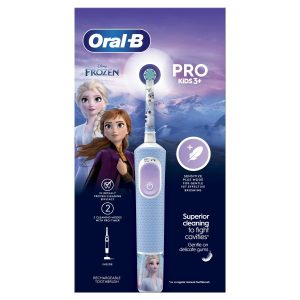 مسواک برقی کودک اورال بی Frozen Pro +3 - مناسب برای کودکان 3 تا 6 سال