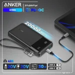 پاوربانک انکر A1384 ظرفیت 20000 | پاوربانک 30 وات فست شارژ - Image 3