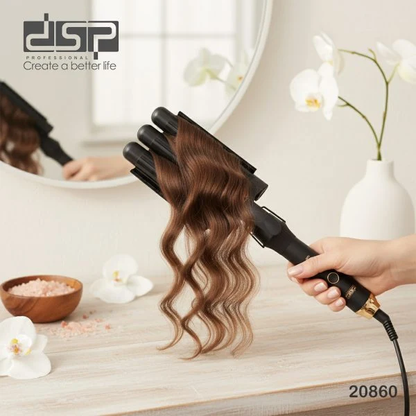 فرکن عربی سه شاخه DSP مدل 20860 | فر کننده حرفه‌ای مو