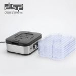 میوه خشک کن دی اس پی مدل KA9011 | با بدنه استیل و ۵ طبقه