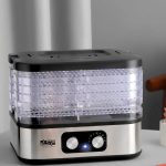 میوه خشک کن دی اس پی مدل KA9011 | با بدنه استیل و ۵ طبقه