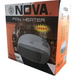 بخاری برقی نوا NOVA 1228 F | فن‌دار 2000 وات