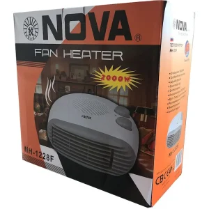 بخاری برقی نوا NOVA 1228 F | فن‌دار 2000 وات